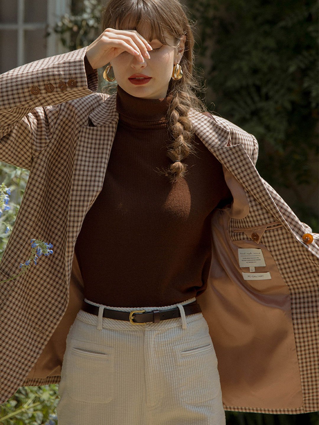Teresa Classic Turtleneck Bottoming Knitwear