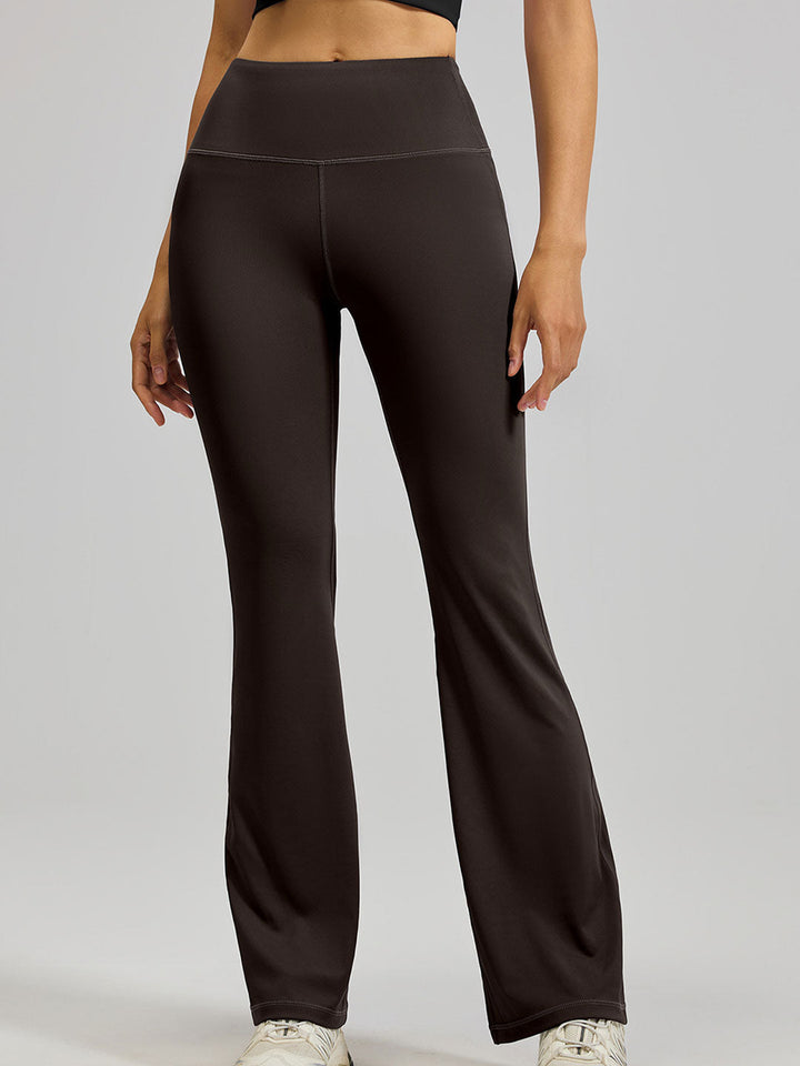 Fitness High Waist Flared Yoga Pants