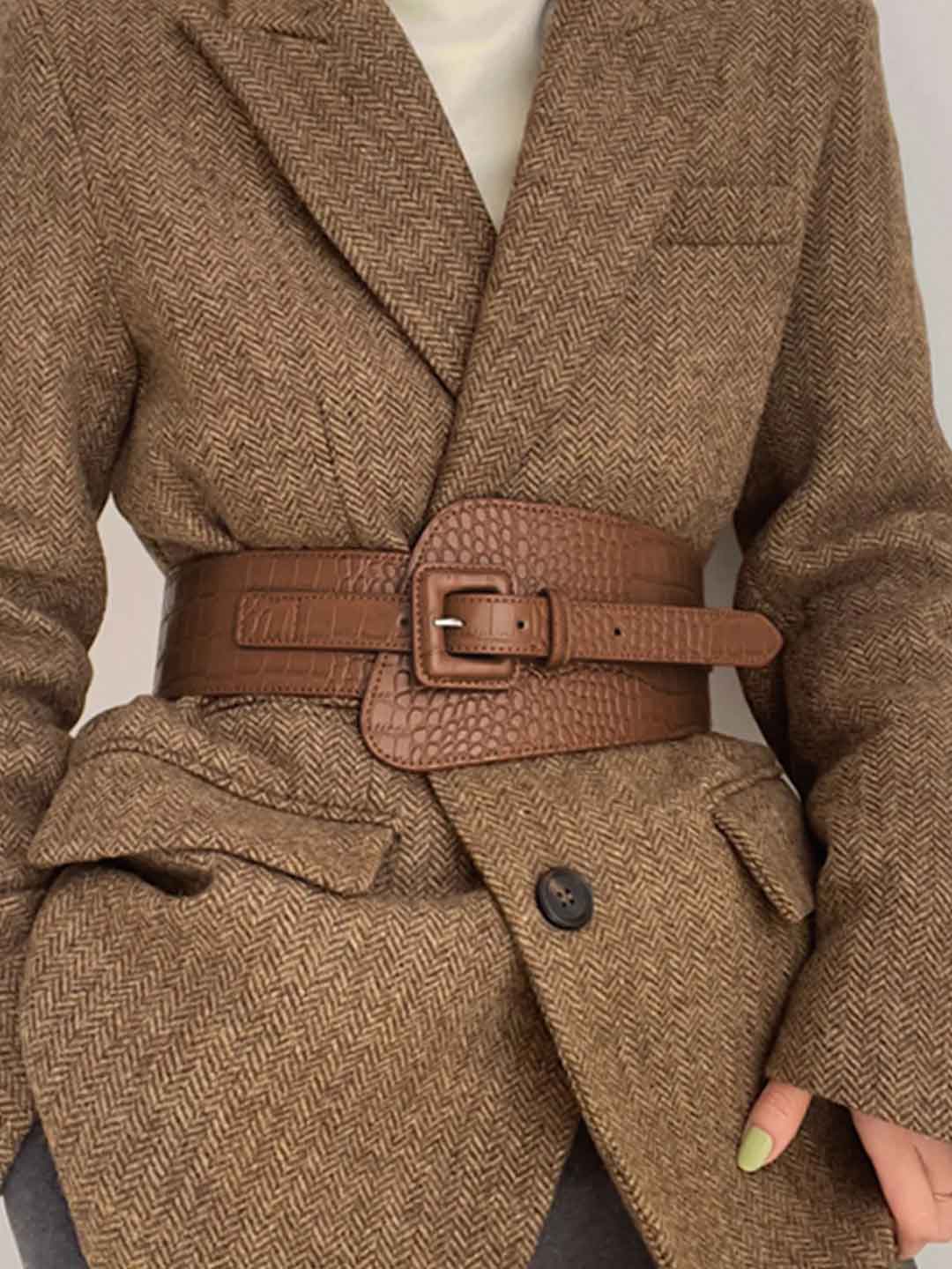 Retro Leather Belt