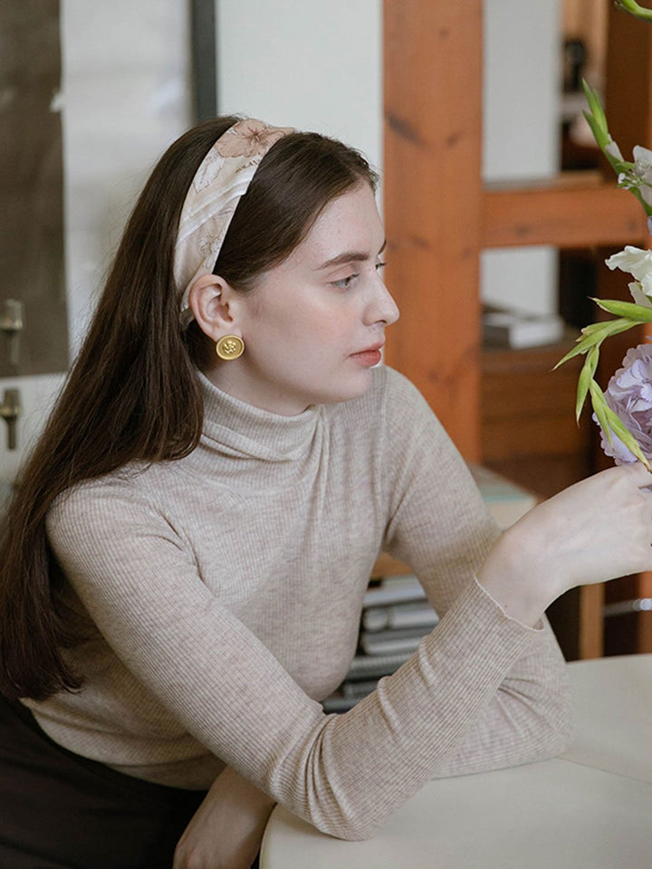 Teresa Classic Turtleneck Bottoming Knitwear