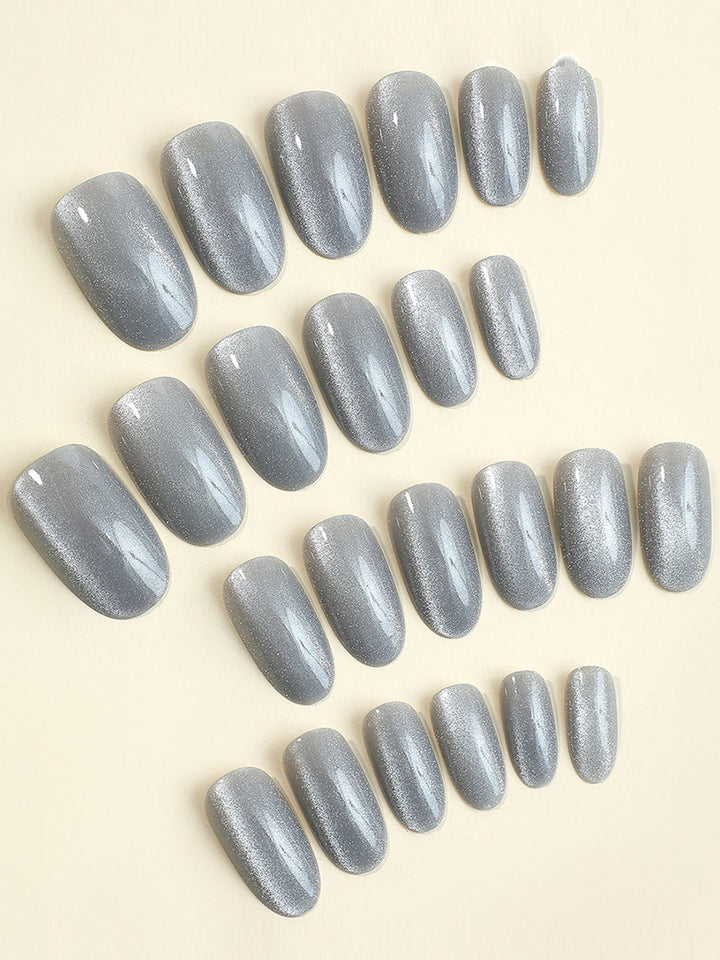 24 Pcs Removable Starry Sky Cat Eye Nail Stickers