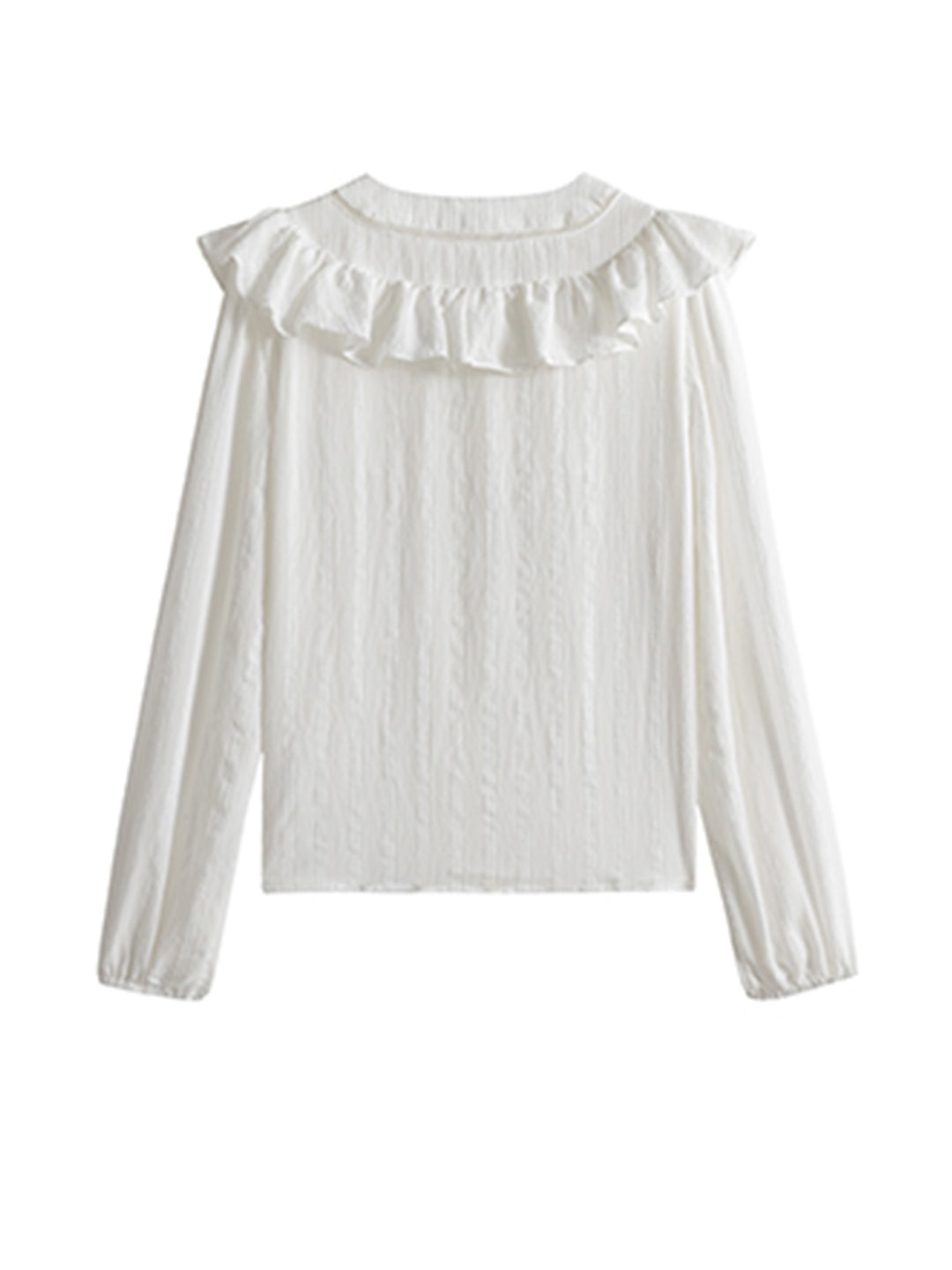 ROSELOVELLE Delicate Lace V-Neck Blouse