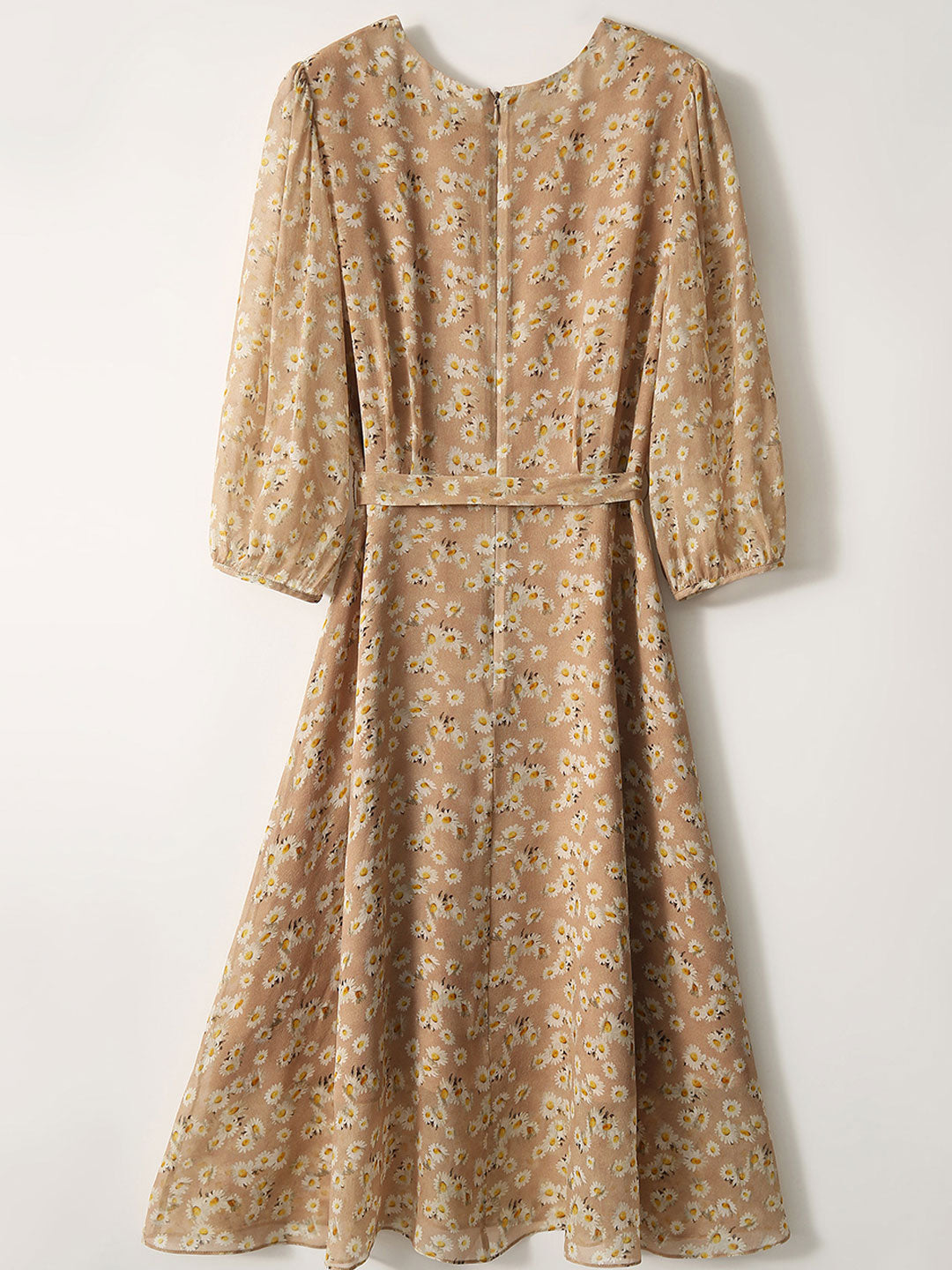 Elizabeth Vintage Daisy Printed Dress