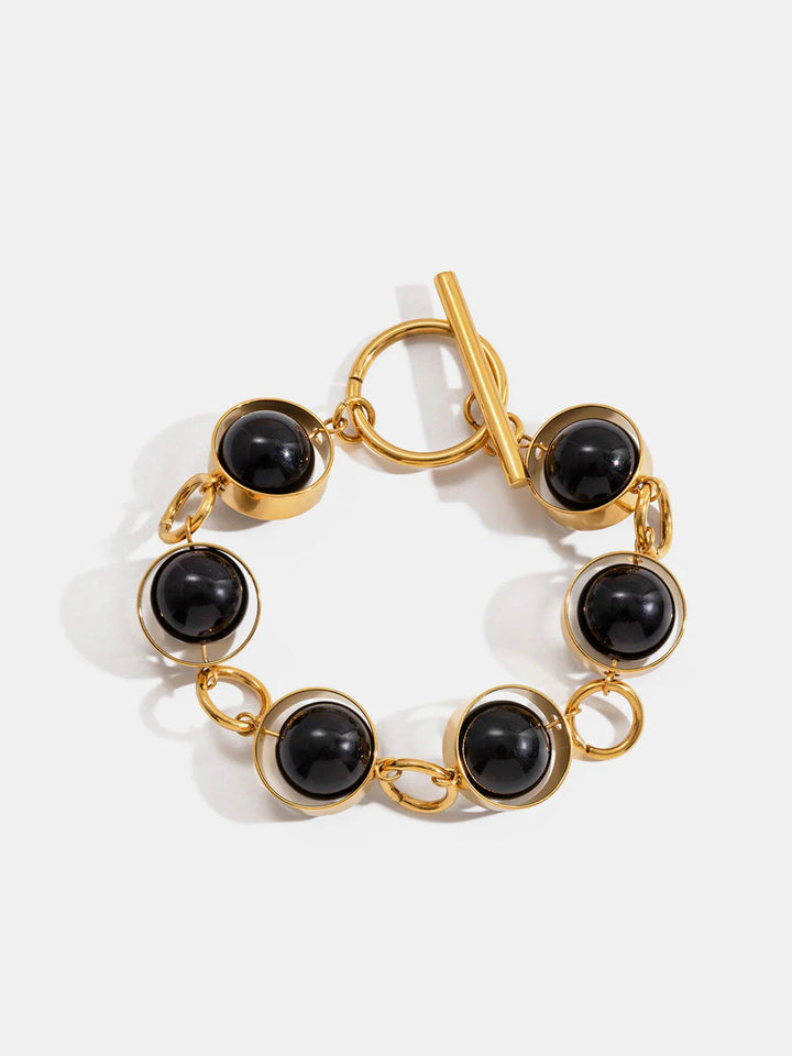Rotatable Toggle-Clasp Bracelet